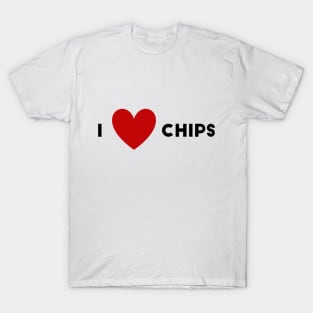 I Heart Chips T-Shirt